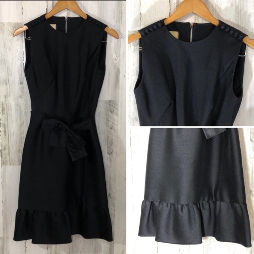 Vintage classicJoan Leslie Wool blend LBD EUC